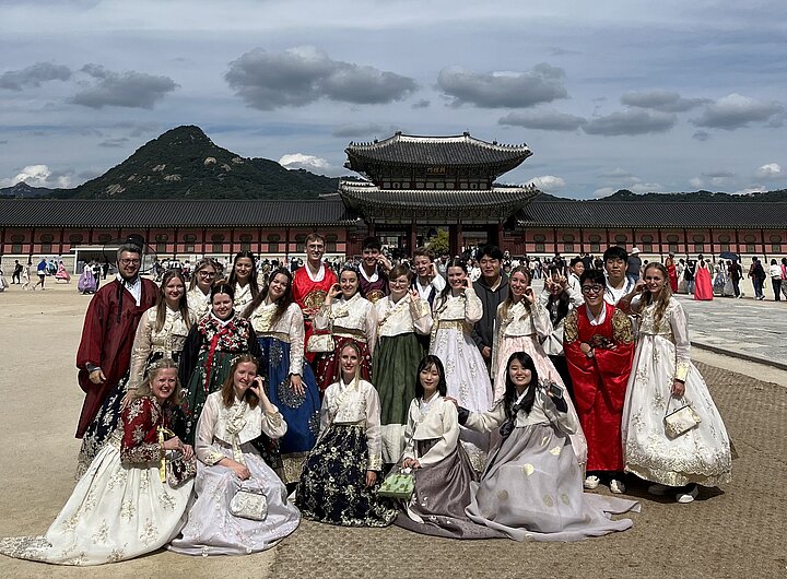 Studierende in Südkorea