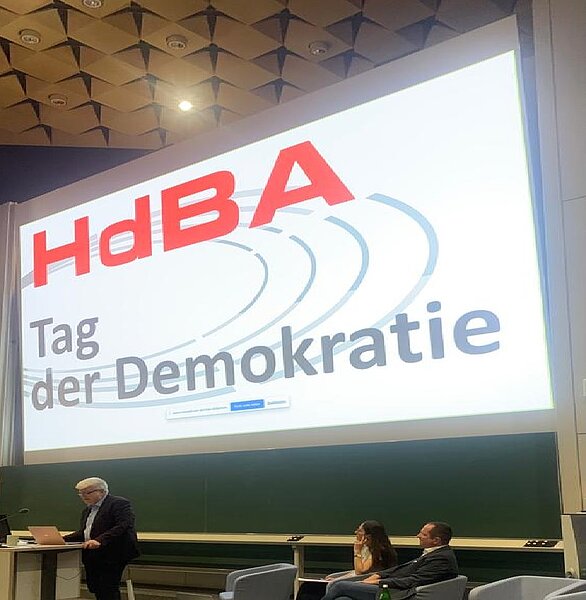 Tag der Demokratie an der HdBA