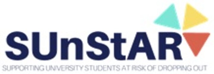 Logo SUnStaR, Supporting University students at risk of dropping out