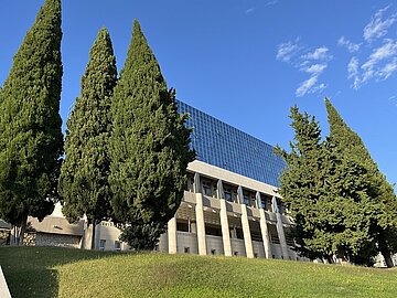 Studierende zu Gast an der Universität Split in Kroatien