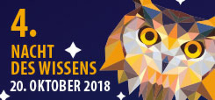 Logo 4. Nacht des Wissens, 20. Oktober 2018