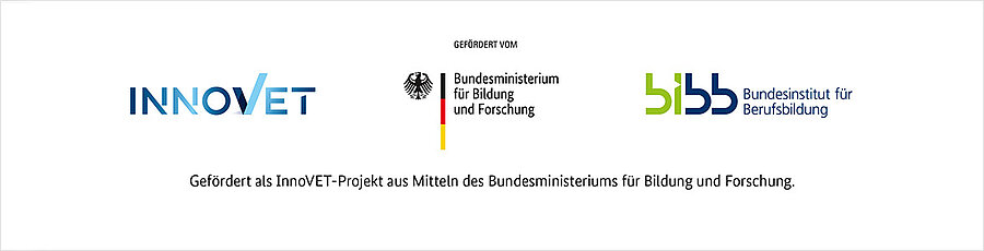 Abbo Logoleiste, Innovet, Bundesministerium für Bildung und Forschung und bibb Abbo Logoleiste, Innovet, Bundesministerium für Bildung und Forschung und bibb