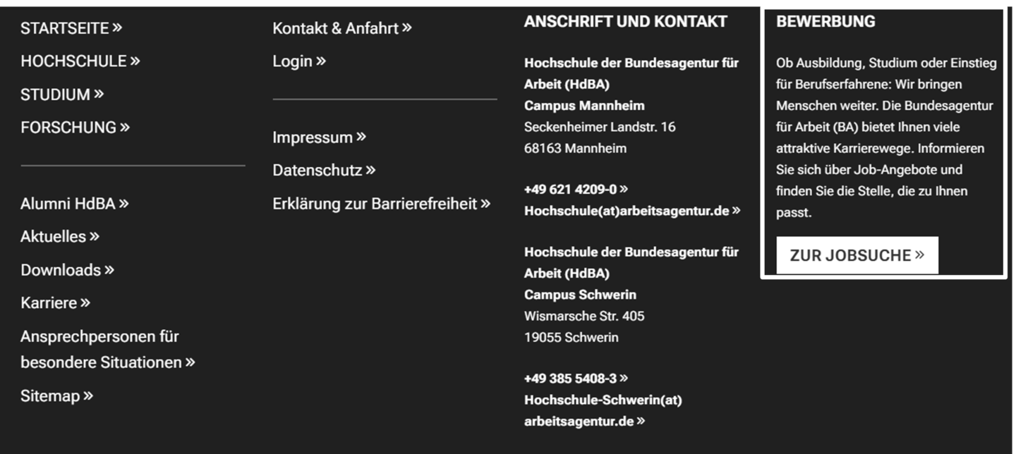 Bewerbung Jobsuche