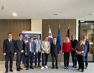 Besuch der KoreaTech-Delegation an der HdBA
